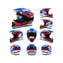 Youth Kids Motocross Offroad Street Dirt Bike Helmet for Motorcycle and ATV