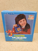 Classic ERTL Music Time Mini AM/FM Radio with Headset - Brand New and Boxed