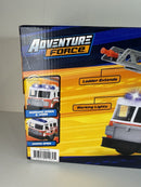 Adventure Force Fire Truck with Extendable Ladder, Lights, and Sounds for Ages 3+