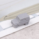 1/144 Scale UAZ-469 4x4 Light Utility Vehicle 3D Printed Model Kit