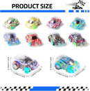 Assorted Mini Pull Back Racing Cars for Kids, 50-Pack Party Favor Set