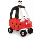 Ladybug-Themed Cozy Coupe Ride-On Car for Children - Colorful Design, 91cm x 75cm x 42cm
