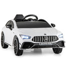 12V Children’s Electric Ride-On Car with Remote Control, Rocking Feature, Transport Wheels, Lights, and Music
