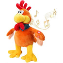 15-Inch Hilarious Singing Rooster Toy with Musical Sounds for Everyone