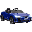 12V Electric Audi Ride-On Car for Kids with Remote Control - Dark Blue
