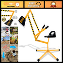 Children's 360° Rotating Sand Digger Ride-On Excavator for Beach and Sandbox Adventures