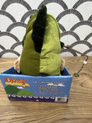 Gemmy 2007 Animated Fishing Plush Tabletop Decor with "Woo Hoo" Sound