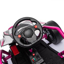 24V 400W Kids Electric Drift Go Kart with Rear Suspension and Roll Cage