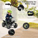 6V Electric Quad ATV for Kids with Forward/Reverse Function - Black