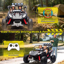 24V Electric UTV for Kids - 2-Seater Ride-On Car with 4x200W Motors for Off-Road Adventures