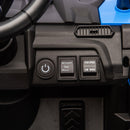 24V Children’s UTV with Remote Control, Bluetooth Audio, and 4-Wheel Suspension