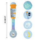 Peanuts Lighting Microphone with Speaker and Colorful Light Effects