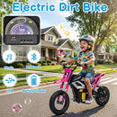 24V Children's Electric Dirt Bike, Speeds Up to 14 MPH, Mini Electric Motorcycle with 2.75-inch Wheels