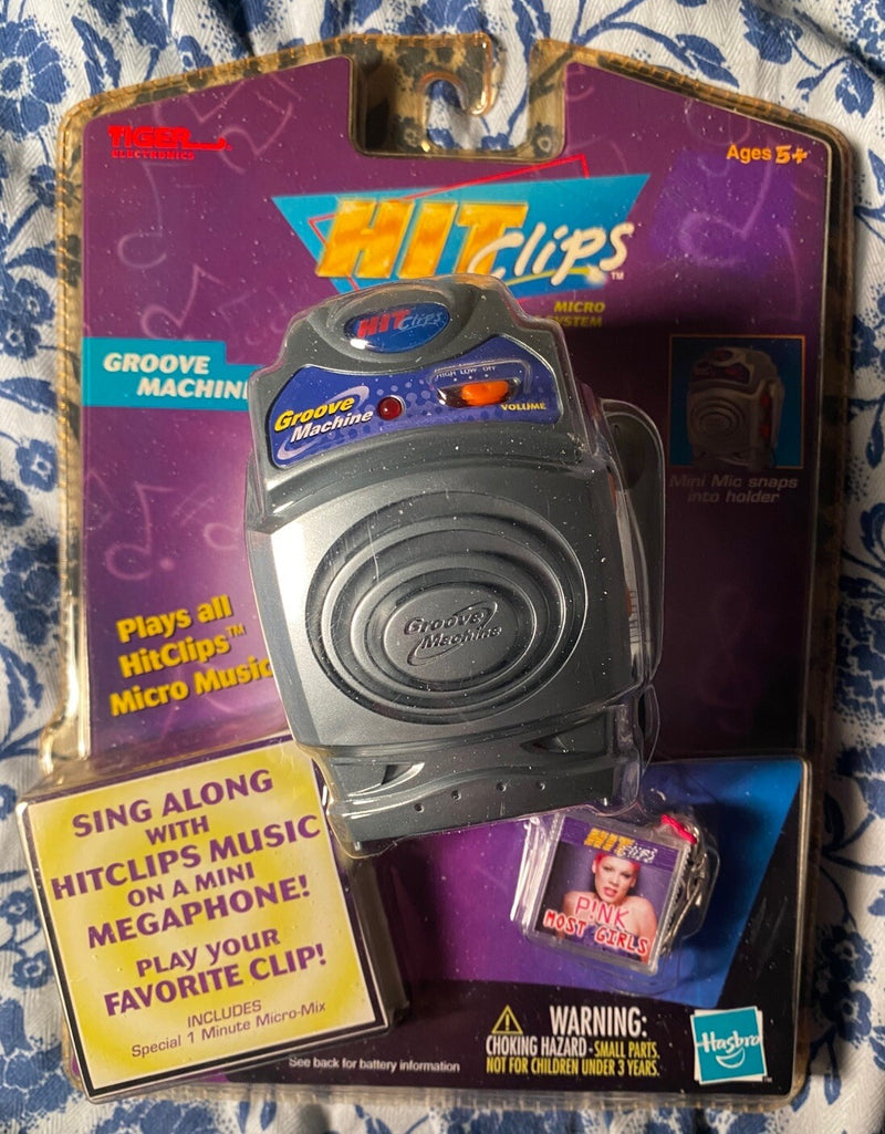 Pink Mini Karaoke Megaphone Music Player for Girls Sing-Along Groove Machine