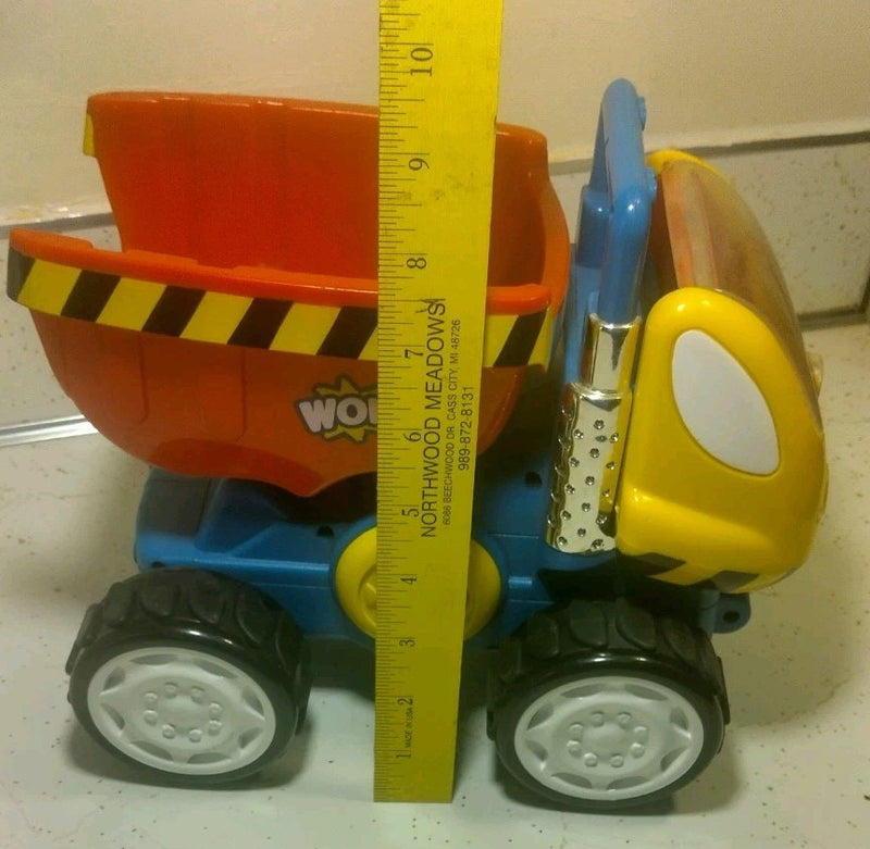 Dustin Push-and-Go Dump Truck with Realistic Sounds