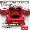 Huffy Cars Lightning McQueen 6V Battery-Powered Ride-On with Sound Effects for Kids 3-7