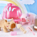 Interactive Capybara Plush Doll with Sound for Kids