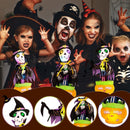 Animated Skeleton Toy - Interactive Halloween Skull Decoration with Voice and Music