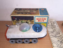 Interactive Space Moon Bus Rover with Lights - 9.5" Vintage Collectible from Hong Kong