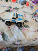 Vintage Schaper Stompers Rampage 4x4 White Pickup Truck McDonalds Toy