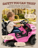 12V Kid's Electric Jeep Wrangler with Remote Control and LED Lights