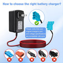 12V Charger for Peg-Perego John Deere Ground Force Tractor Battery