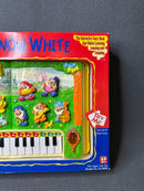 Vintage Walt Disney Snow White Musical Toy Piano with Classic Melodies 2000 Mani Industries