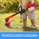 Children's Electric Lawn Mower Play Set with Sound and Light Effects