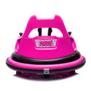 12V Electric Bumper Car for Kids with Remote Control, LED Lights, Bluetooth, and 360 Degree Spin