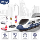 104-Piece Electric Train Set with Tracks for Kids Aged 3-7
