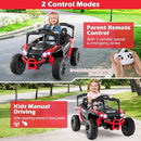 12V Electric Ride-On UTV for Kids - Remote Control, 3 Speed Settings, LED Lighting