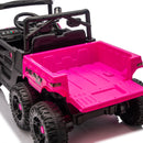 24V 400W 4WD Electric Dump Truck for Kids with 2.4G Remote Control & MP3 Player
