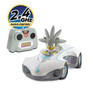 Sonic Racing RC Silver Vehicle - NKOK (682), 1:28 Scale 2.4GHz Remote Control