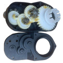 24V High Torque 30000RPM Gearbox for Powered Wheels with Large Axle Opening