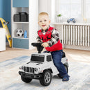 Olakids 10140 Licensed Ivory Jeep Ride-On Car for Toddlers Ages 1.5-3
