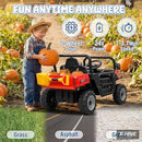 24V Electric Ride-On Dump Truck with 400W Power and Metal/Polypropylene Build
