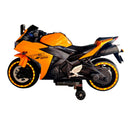 12V Electric Motorcycle for Kids Ages 3-6 with Training Wheels