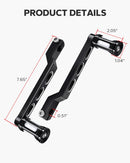 CNC Aluminum Black Shift Pegs for Harley Touring Models