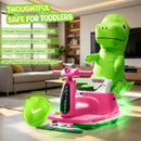 12V Kids' Sweeper Ride-On Toy Car with Cleaning Fun