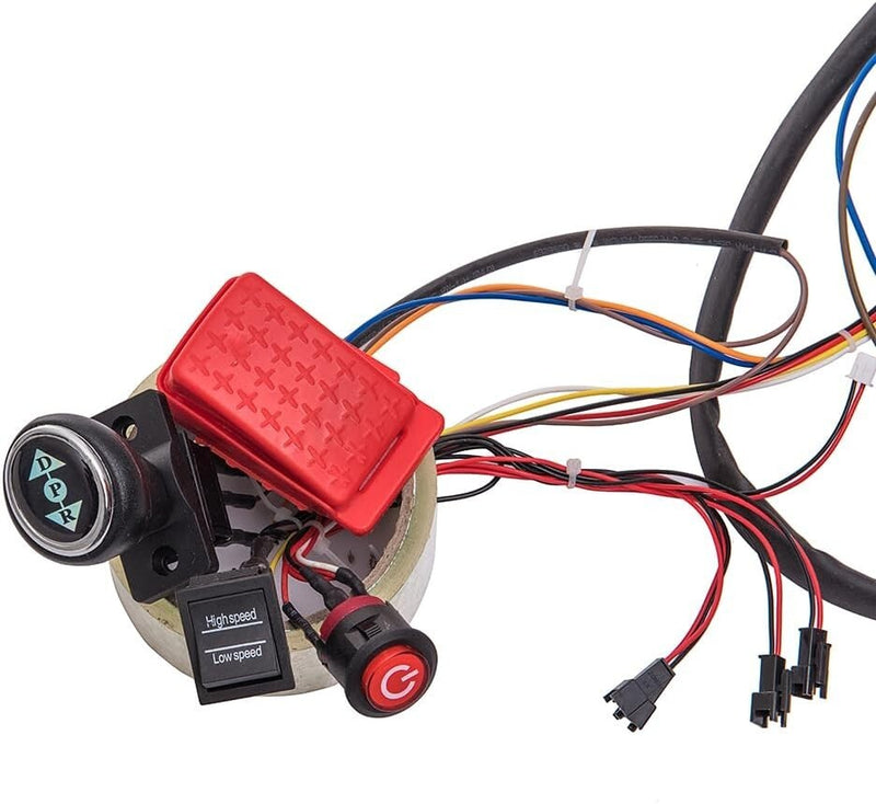 Kids 12V Ride-On Car Modification Kit with Bluetooth Control and Safety Features