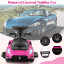 Maserati Licensed Kids Foot-to-Floor Push Car with Horn