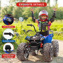 24V All-Terrain Electric Kids' ATV with Remote Control and LED Lights