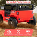 OLAKIDS 12V Electric Ride-On Truck for Kids with Remote Control