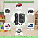 12V Battery Charger for Kids' Cycling Toys - Versatile Compatibility