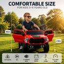12V Remote-Controlled Ride-On Car for Kids with Shock-Absorbing Wheels and Music Player
