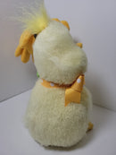 Charming 8" Animated Easter Chick Plush Toy Sings "I Can See Clearly"