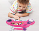 Disney Princess Electronic Piano with Light Effects and Microphone for Kids