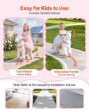 Sturdy Unicorn Ride-On with Secure Pedals: Perfect for Kids 6+, Enjoyable Playtime!