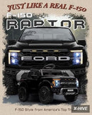 12V Ford F-150 Raptor Licensed Ride-On Truck for Kids with Parental Remote Control