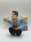 2003 Mr. Wonderful Man 5" Interactive Plush Doll with Key Clip - Brand New Tag